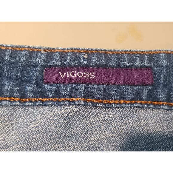 Vigoss denim blue jean cutoff shorts - 7 - Picture 3 of 8